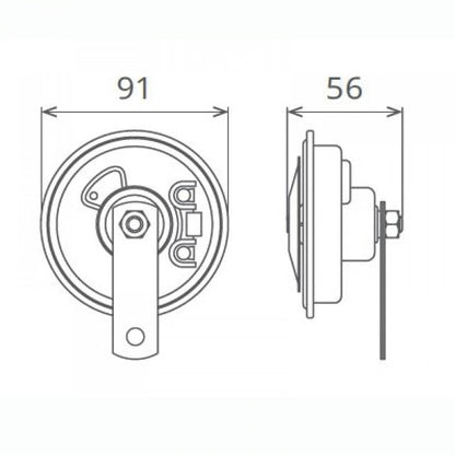Bosch Di Dit Korna 2 Adet 12V 110 dB image 2