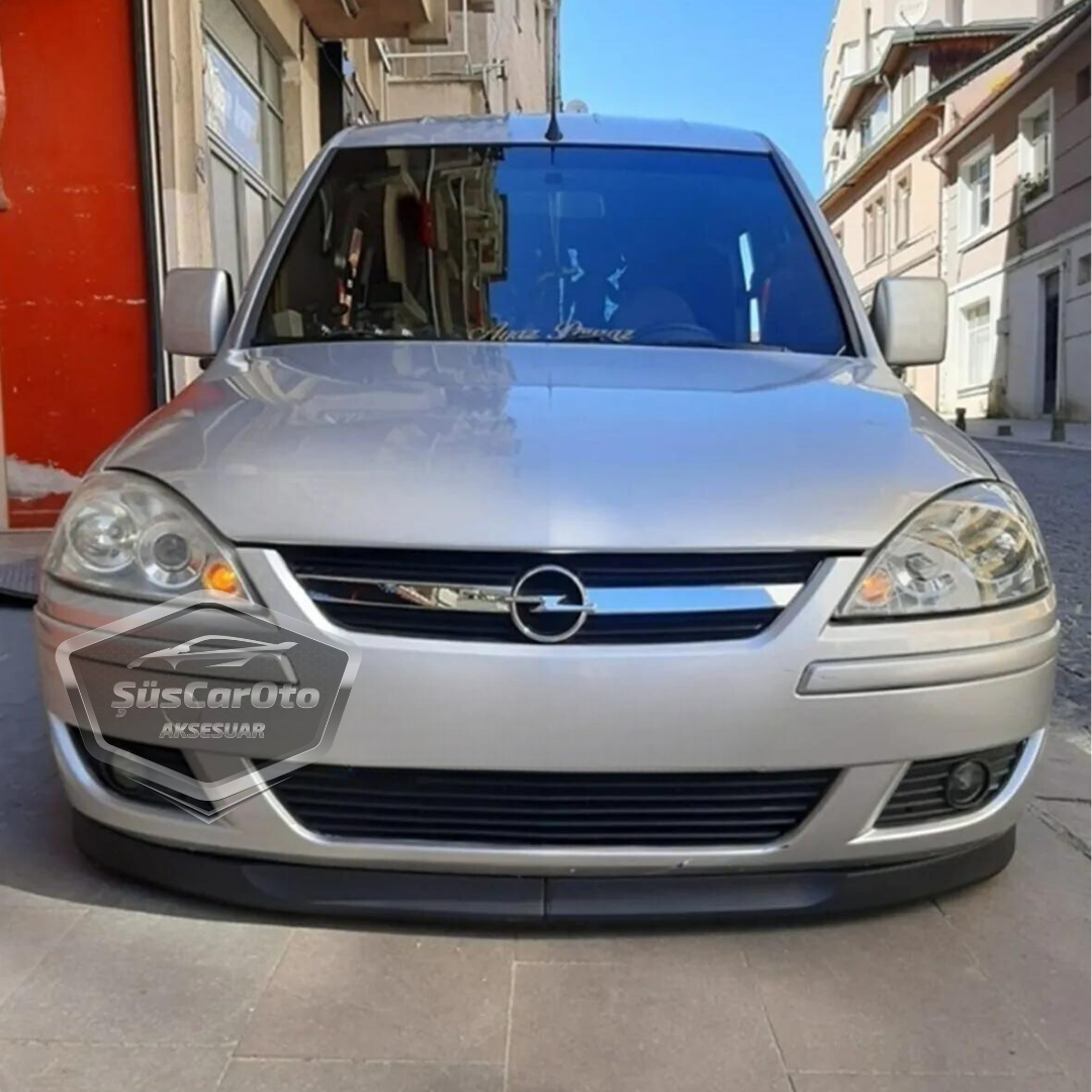 Opel Combo C 2002–2012 Uyumlu Üniversal Astra H lip Esnek Ön Lip 2 Parça Tampon Altı Dil Karlık Ön Ek image 1