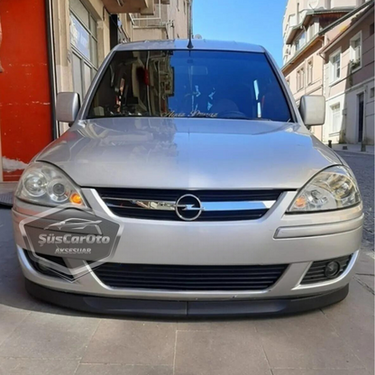 Opel Combo C 2002–2012 Uyumlu Üniversal Astra H lip Esnek Ön Lip 2 Parça Tampon Altı Dil Karlık Ön Ek image 1