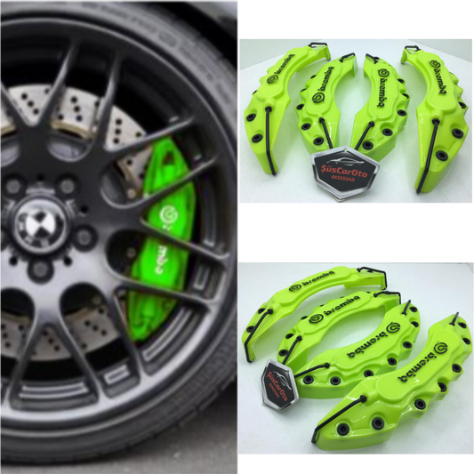 Brembo Fren Kaliper Kapağı 4'lü Set Üniversal 17'' ve Üzeri Yeşil image 0