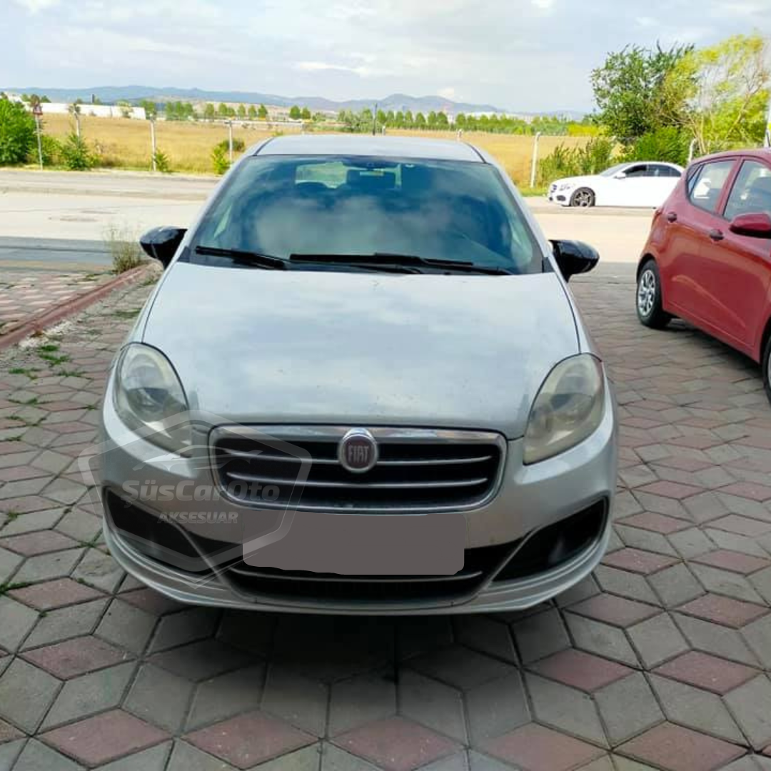 Fiat Linea 2007-2015 Batman Yarasa Ayna Kapağı Piano Black ABS Plastik image 4