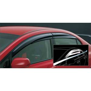 SUNPLEX Renault Clio 4 2013+ Spor Cam Rüzgarlığı 4 Parça image 1