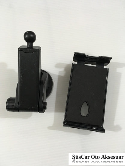 Araç İçi Telefon,Tablet ve Navigasyon Tutucu Vantuzlu Aparatlı image 1