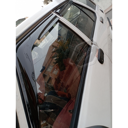 Tofaş Şahin Doğan Kartal 131 Uyumlu Mugen Cam Rüzgarlığı Seti Piano Black 4'lü İthal image 2
