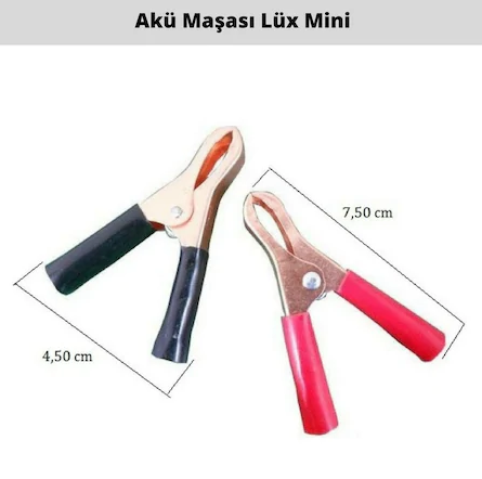 Mini Akü Takviye Kablo Maşası Takviye Pensesi 2 Adet image 0