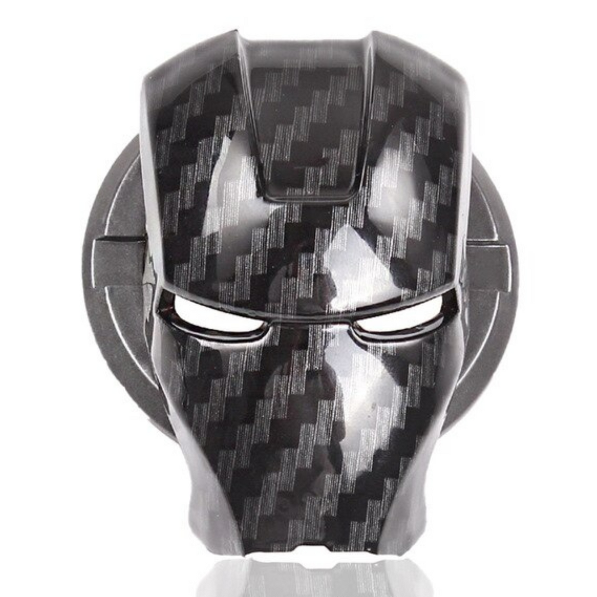 Start Stop Tuşu Kapağı Iron Man Metal Tuş Koruyucu Dekoratif Özel Çinko Alaşım Karbon image 1