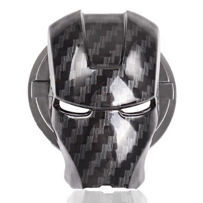 Start Stop Tuşu Kapağı Iron Man Metal Tuş Koruyucu Dekoratif Özel Çinko Alaşım Karbon image 1