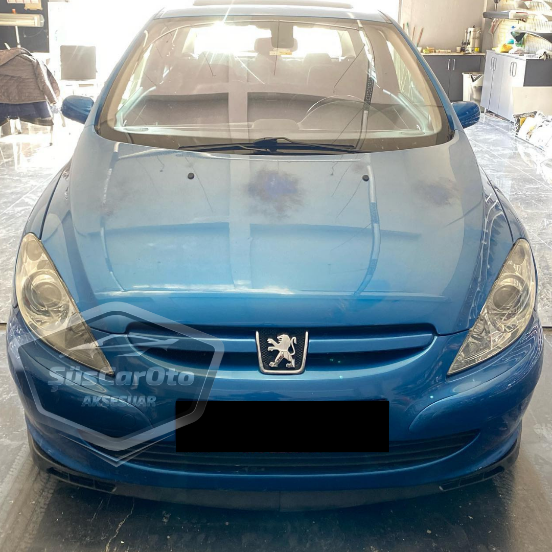 Peugeot 307 2001-2008 Uyumlu Üniversal Laguna Lip Esnek Ön Lip 2 Parça Tampon Altı Dil Karlık Ön Ek image 0