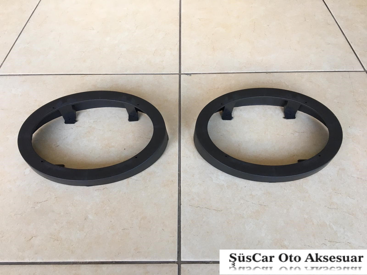 6x9 Üniversal Oval Hoparlör Yükseltici Hoparlör Kasnağı 2 Adet image 1