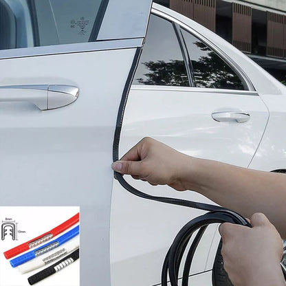 Araç Kapı Koruma Fitili Çarpma Çizik Önleyici Fitil U Tip Gri 5 Metre image 1