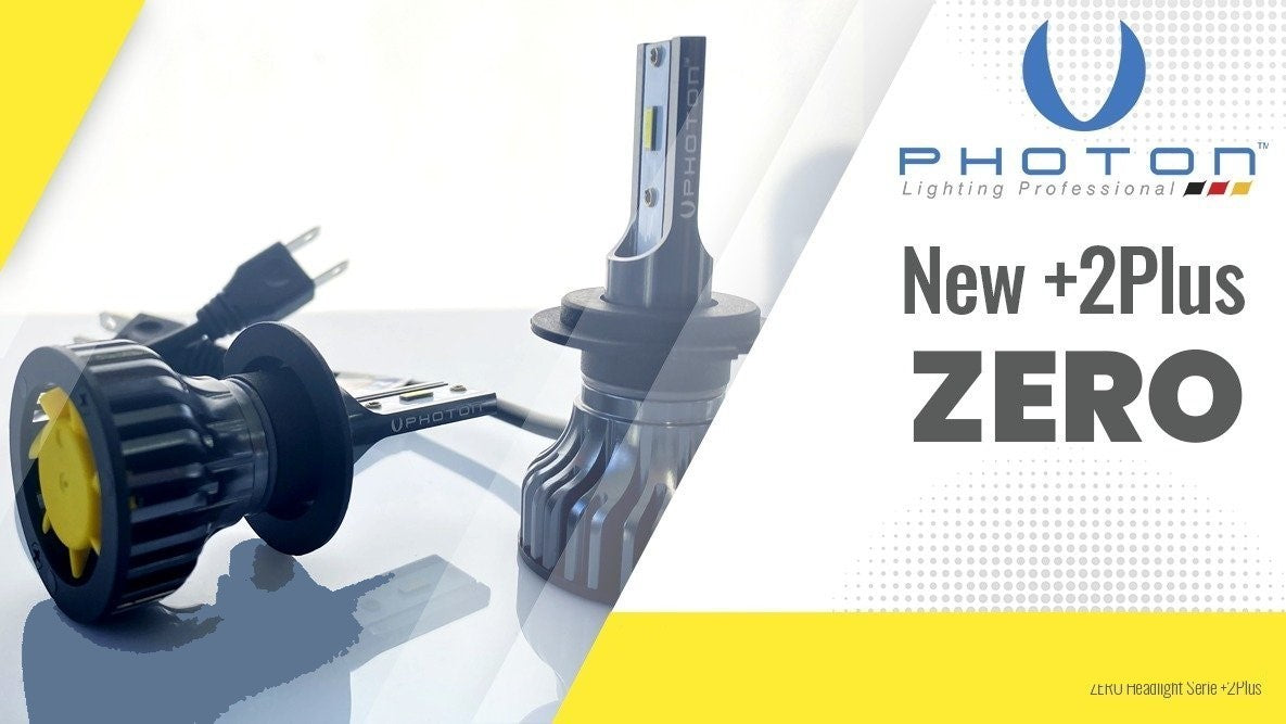 Photon Zero +2 Plus Yeni Nesil Mini CSP Led Xenon Şimşek Etkili Soğutuculu Slim Zenon 6000K Hb4 9006 image 5