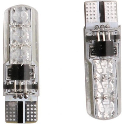 Araç Çakar Lamba RGB 16 Ledli Ampul Kumandalı Çakarlı Park Ampülü image 4