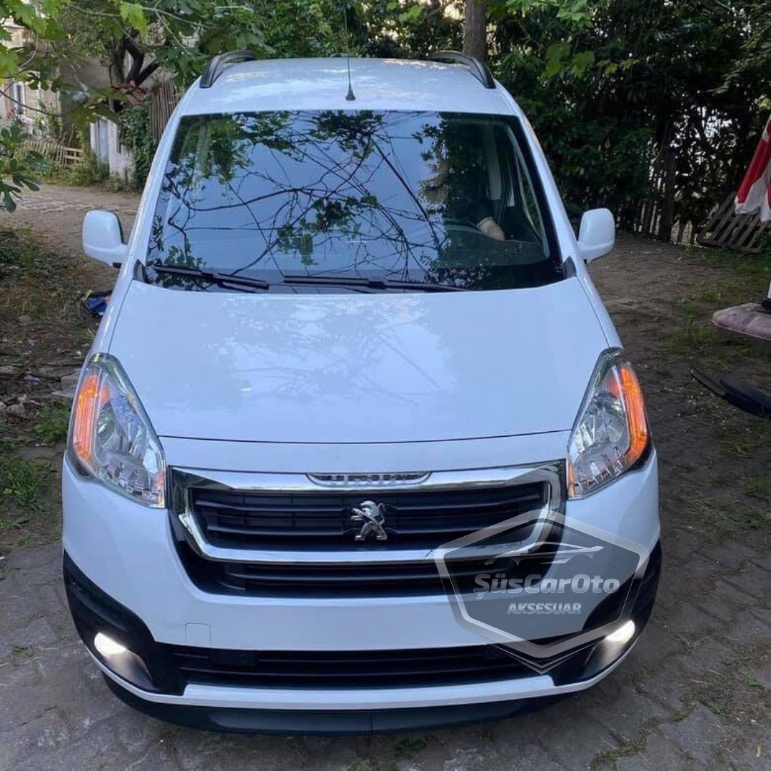 Peugeot Partner Tepee 2008-2018 Uyumlu Üniversal Astra H lip Esnek Ön Lip 2 Parça Tampon Altı Dil Karlık Ön Ek image 3
