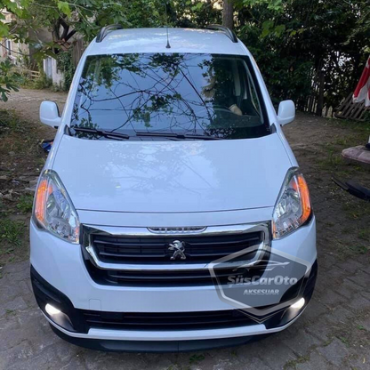 Peugeot Partner Tepee 2008-2018 Uyumlu Üniversal Astra H lip Esnek Ön Lip 2 Parça Tampon Altı Dil Karlık Ön Ek image 3