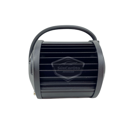 Off Road Led Lamba Delici Yayıcı Beyaz Kare Sis Farı Projektör 45W 12 Led Metal Arazi Çalışma Lambası 1 Adet image 9