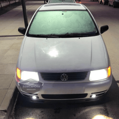 Vw Polo Mk3 1994-2003 6N Uyumlu Üniversal V2 Laguna Lip Esnek Ön Lip 2 Parça Tampon Altı Dil Karlık Ön Ek image 4