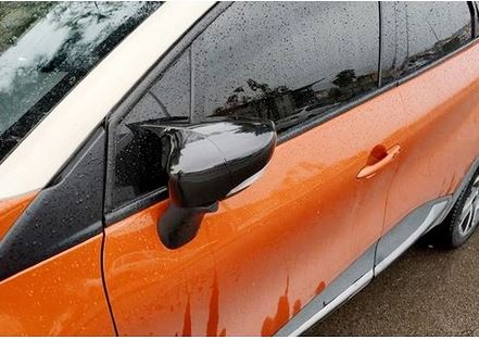 Renault Captur 2013-2017 Batman Yarasa Ayna Kapağı Piano Black ABS Plastik image 4