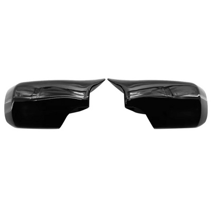 BMW 5 Serisi E39 1995-2004 Uyumlu Batman Yarasa Ayna Kapağı Piano Black ABS Plastik Sağ Sol Takım image 1