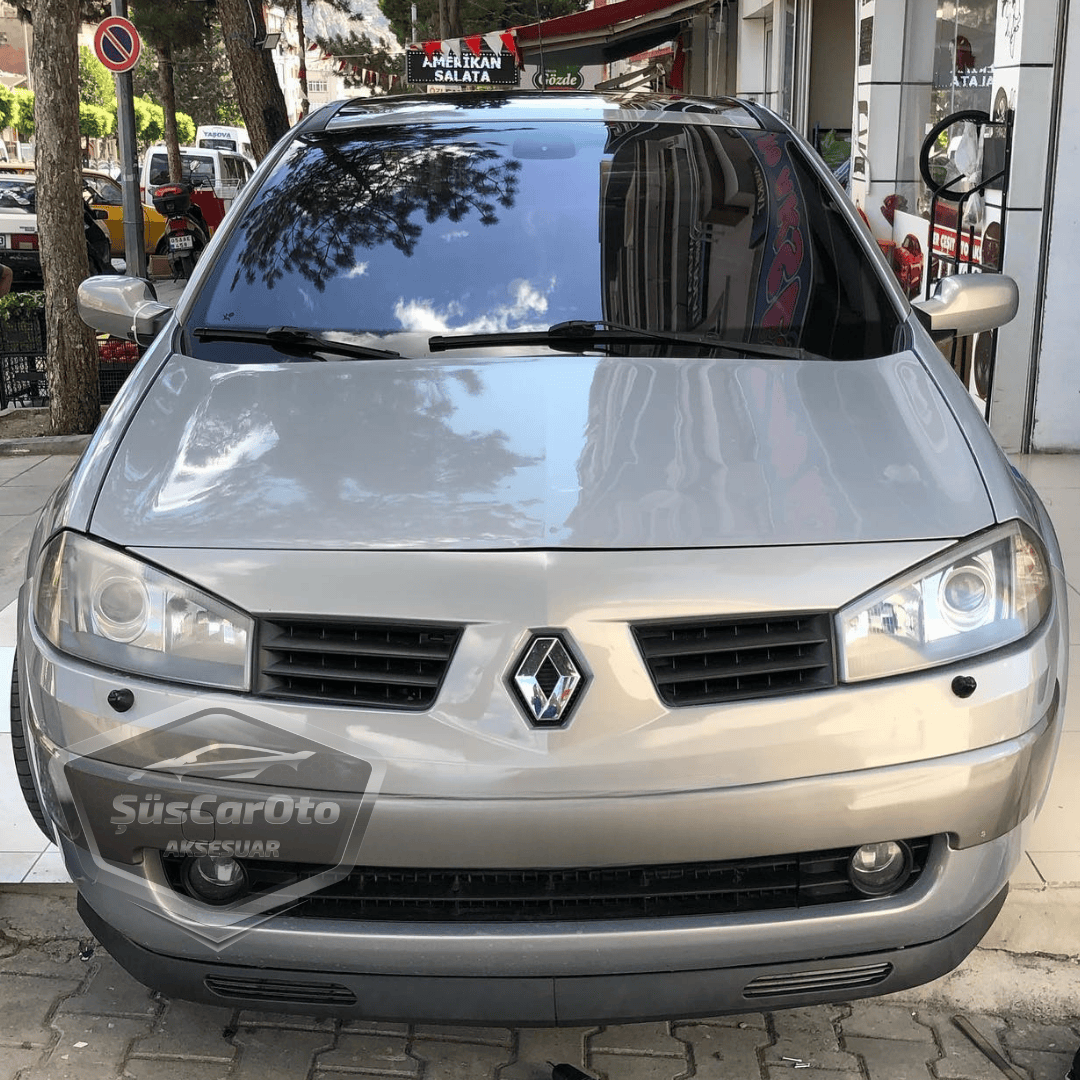 Renault Megane 2 2003-2008 Uyumlu Üniversal V2 Laguna Lip Esnek Ön Lip 2 Parça Tampon Altı Dil Karlık Ön Ek image 2