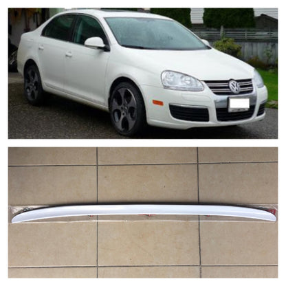 Volkswagen Jetta 06-10 Bagaj Üstü Spoiler Çıtası Parlak Beyaz image 1