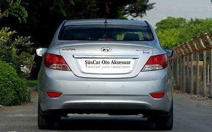 Hyundai Accent Blue Bagaj Üstü Slim Spoiler Parlak Beyaz image 0