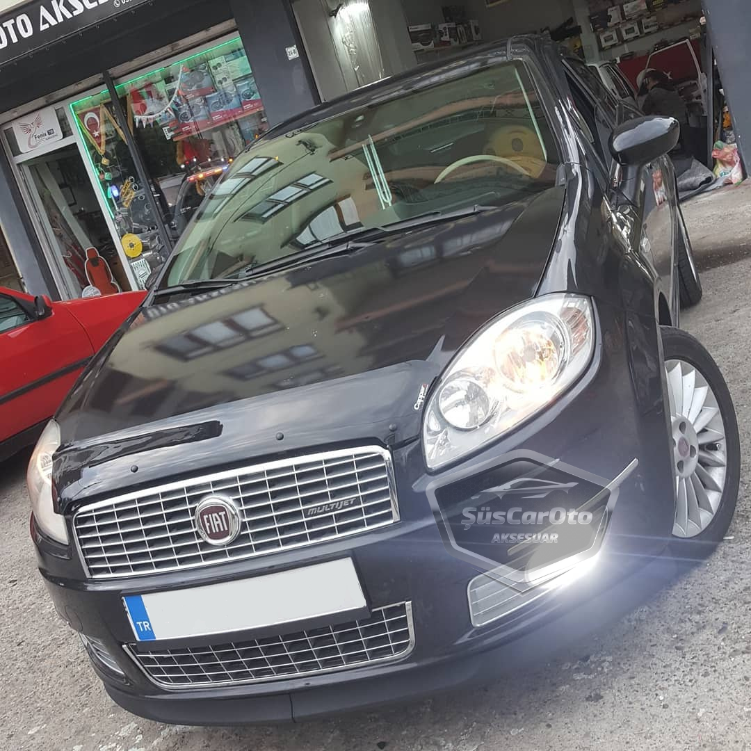 Fiat Linea 2007-2018 Uyumlu Üniversal Astra H lip Esnek Ön Lip 2 Parça Tampon Altı Dil Karlık Ön Ek image 1