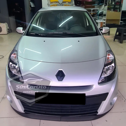 Renault Clio 3 2005-2013 Uyumlu Üniversal Astra H lip Esnek Ön Lip 2 Parça Tampon Altı Dil Karlık Ön Ek image 3
