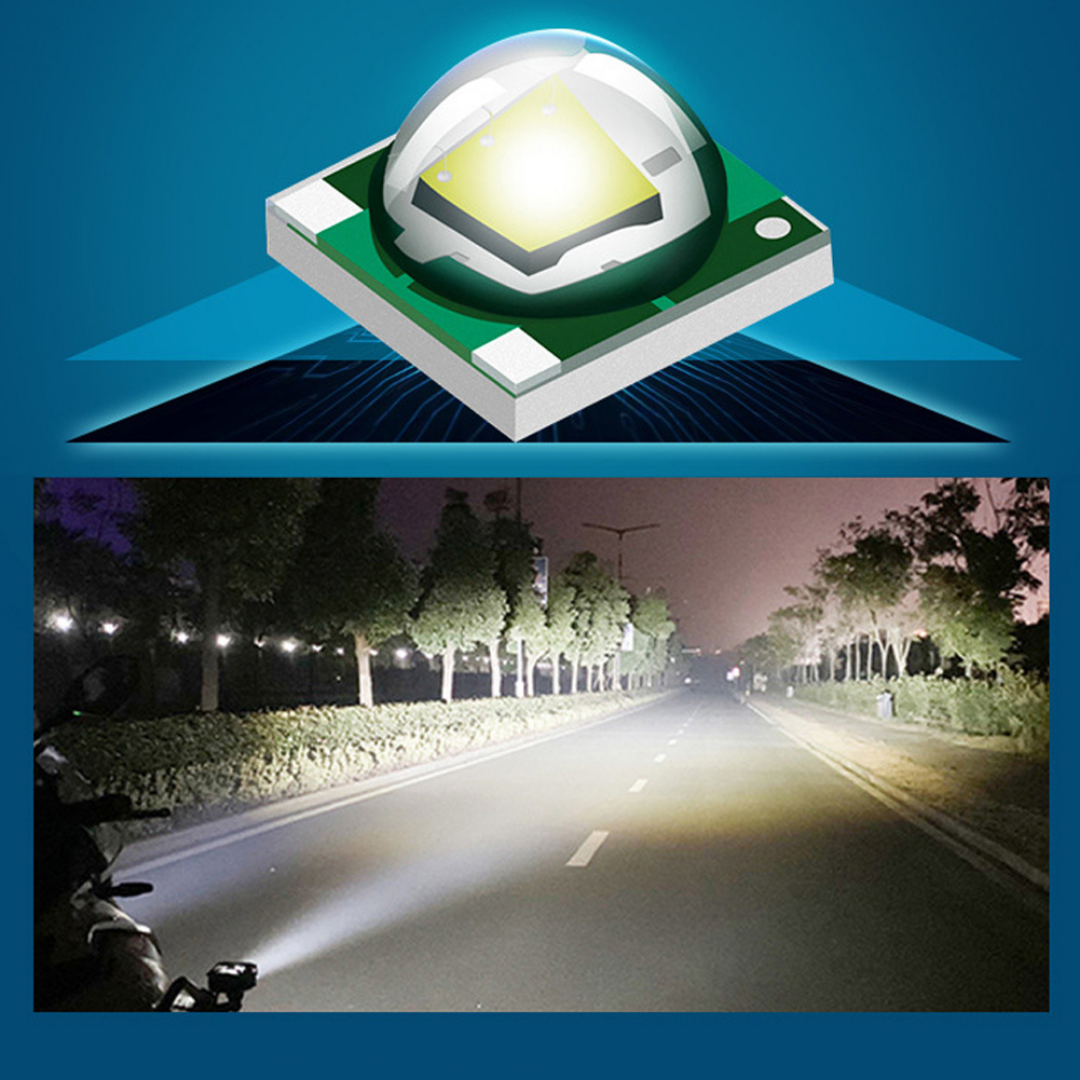 Robot Sis Farı Çift Renk Sarı-Beyaz Araç Motosiklet Off Road Led Lamba Çift Gözlü Projektör 50W Metal Arazi Çalışma Lambası 1 Adet image 7