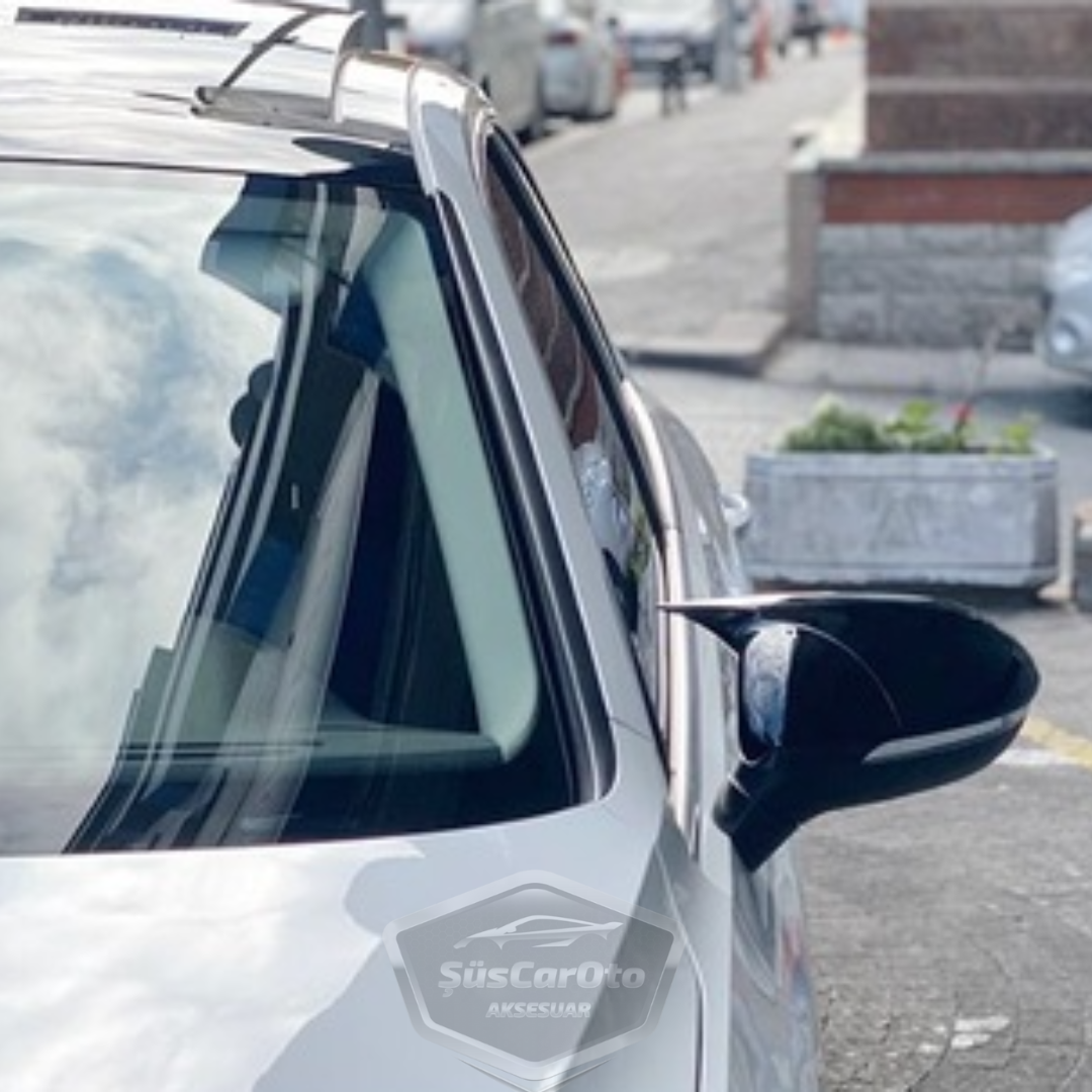Vw Passat B8 2015 Sonrası Batman Yarasa Ayna Kapağı Piano Black ABS Plastik image 1