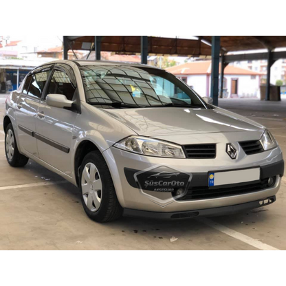 Renault Megane 2 2003-2008 Uyumlu Üniversal Laguna Lip Esnek Ön Lip 2 Parça Tampon Altı Dil Karlık Ön Ek image 3