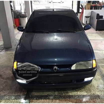 Renault 19 Europa 1994-2001 Uyumlu Üniversal Astra H lip Esnek Ön Lip 2 Parça Tampon Altı Dil Karlık Ön Ek image 2