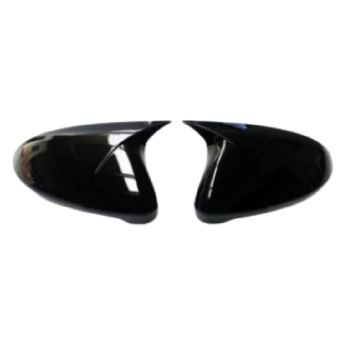 Vw Golf 7 7.5 2012-2020 Batman Yarasa Ayna Kapağı Piano Black ABS Plastik image 9