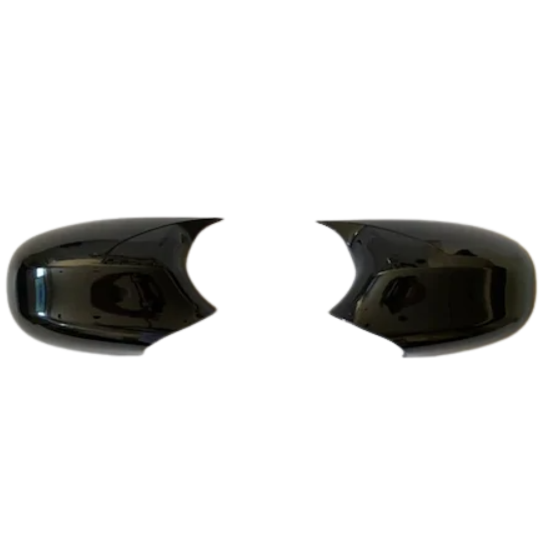 BMW E90 LCİ Makyajlı Kasa 2008-2011 3 Serisi Batman Yarasa Ayna Kapağı Piano Black ABS Plastik image 4