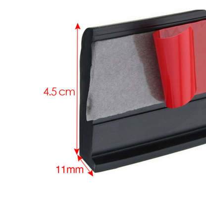 Üniversal Elastik Çamurluk Dodik Seti Poliüretan Çamurluk Kaplaması 45 mm x 5 metre Montaj Setli Siyah image 7