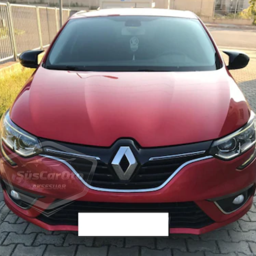 Renault Megane 4 2016 Sonrası Batman Yarasa Ayna Kapağı Piano Black ABS Plastik image 6