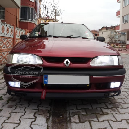 Renault 19 Europa 1994-2001 Uyumlu Üniversal Laguna Lip Esnek Ön Lip 2 Parça Tampon Altı Dil Karlık Ön Ek image 9