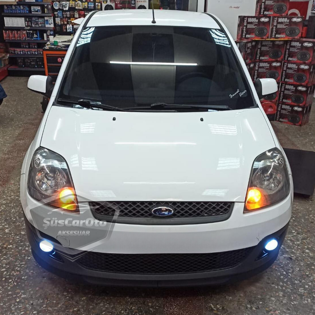 Ford Fiesta 2002-2008 Uyumlu Üniversal Astra H lip Esnek Ön Lip 2 Parça Tampon Altı Dil Karlık Ön Ek image 1