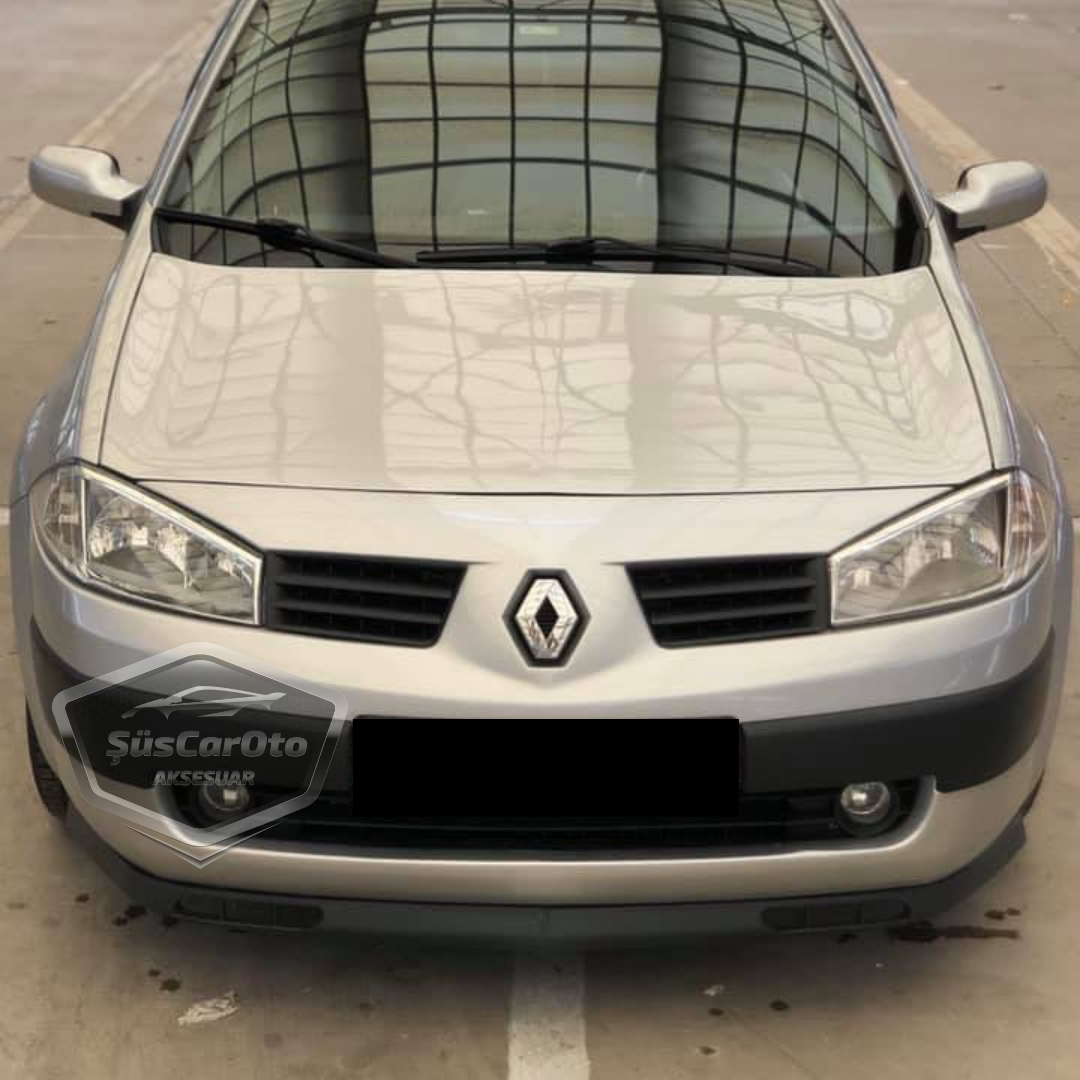 Renault Megane 2 2003-2008 Uyumlu Üniversal Laguna Lip Esnek Ön Lip 2 Parça Tampon Altı Dil Karlık Ön Ek image 4