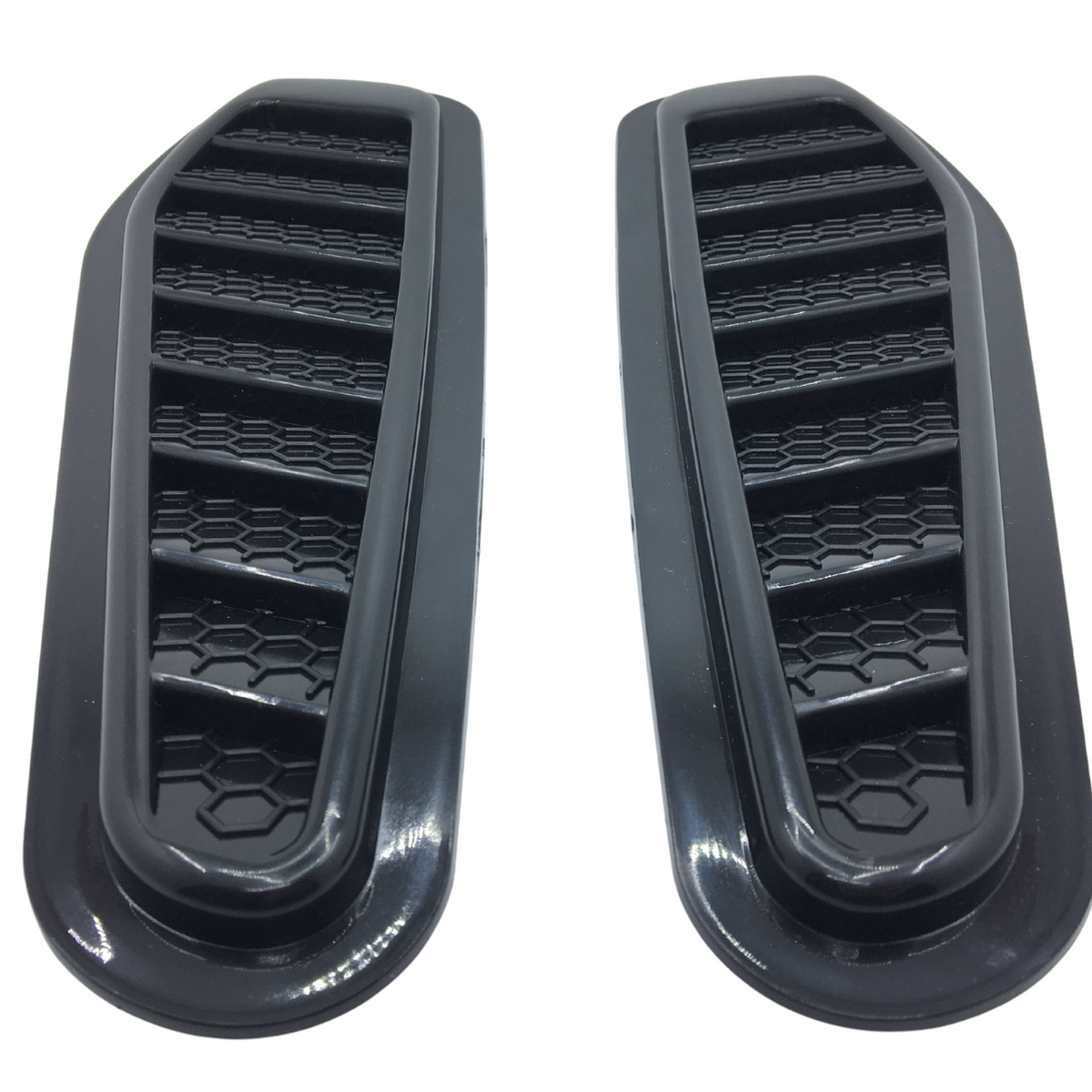 Universal Piano Black Kaput Üstü Havalandırma Izgarası Venti Universal Air Scoop İnce Tip 2'li image 5