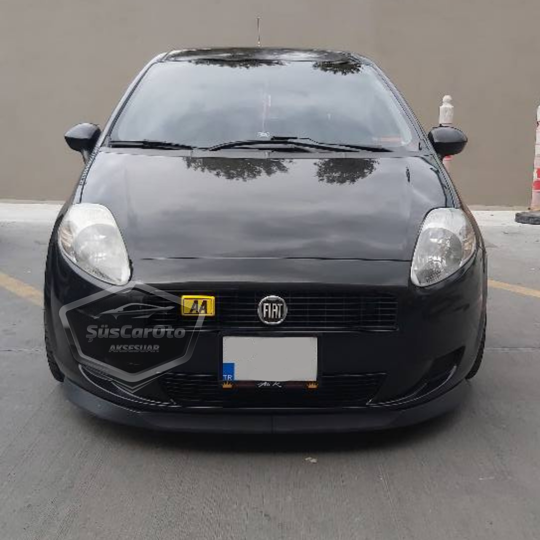 Fiat Punto 2006-2018 Uyumlu Üniversal Astra H lip Esnek Ön Lip 2 Parça Tampon Altı Dil Karlık Ön Ek image 7
