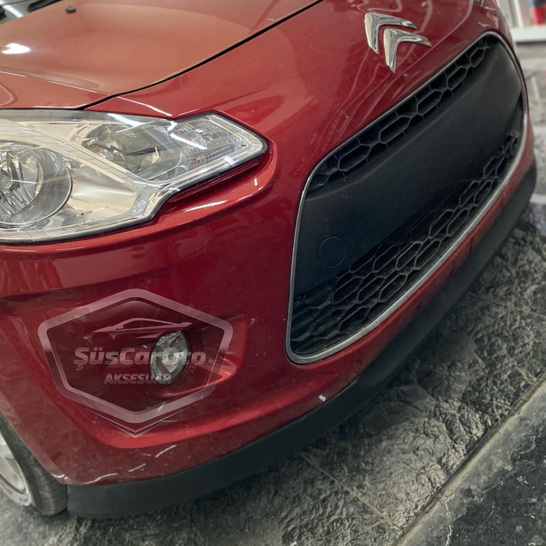 Citroen C3 Uyumlu Üniversal Astra H lip Esnek Ön Lip 2 Parça Tampon Altı Dil Karlık Ön Ek image 3
