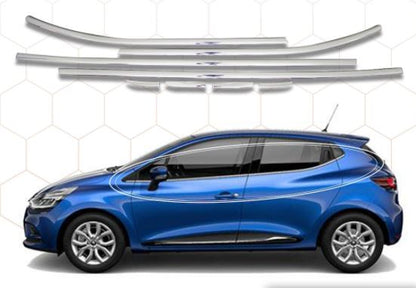 Renault Clio 4 Hb Krom Cam Çıtası 8 Parça 2012 ve Üzeri image 4