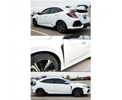 Honda Civic FC5 FK7 1.Sınıf İthal Piano Black Çamurluk Venti Izgarası ABS Plastik image 1