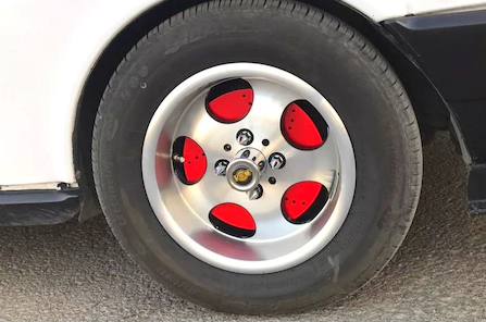 Üniversal Kampana Sacı Disk Sacı Disk Fırfırı 2'li Set 14'' ve Üzeri Kırmızı image 4