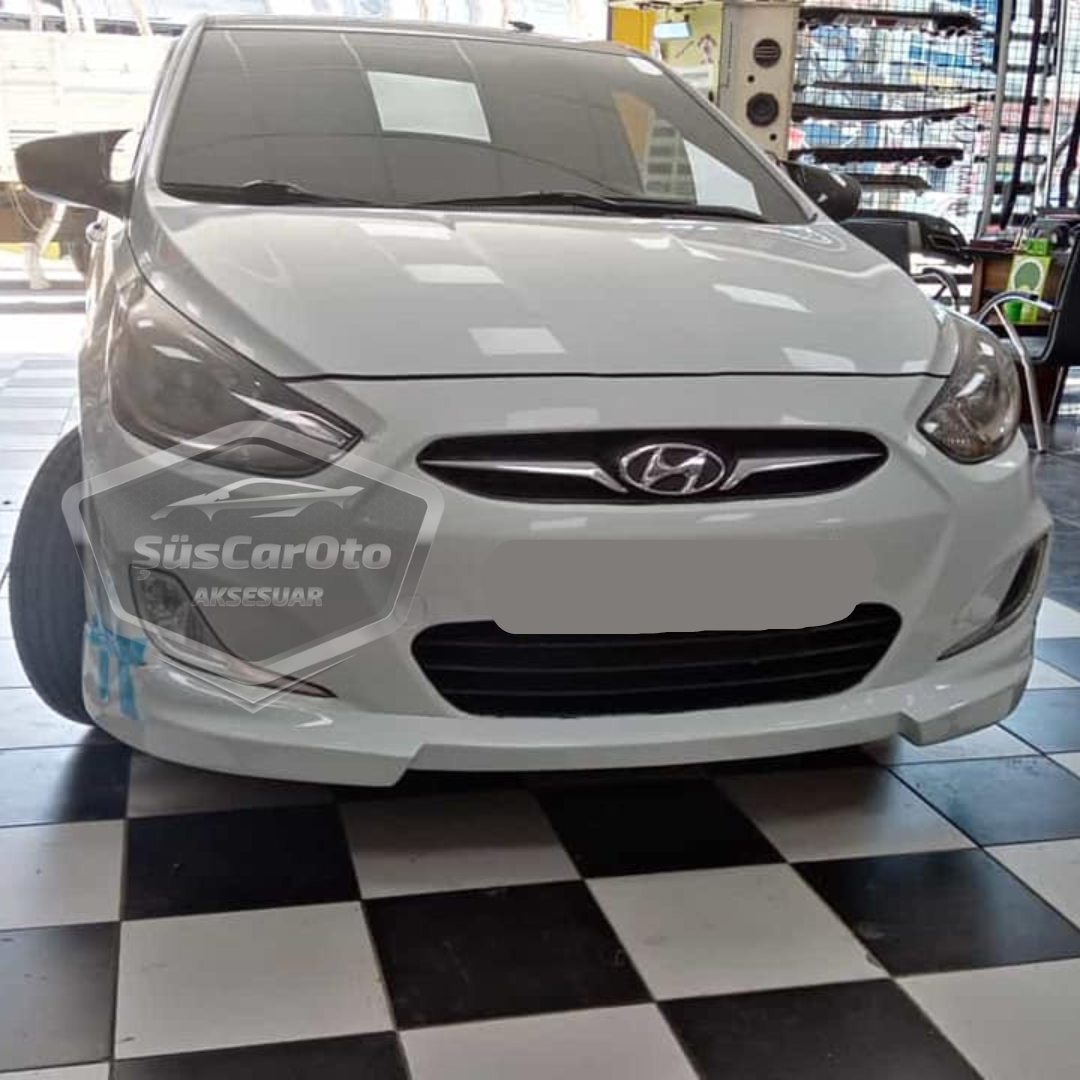 Hyundai Accent Blue 2010-2018 Sinyalsiz Batman Yarasa Ayna Kapağı Piano Black ABS Plastik image 2