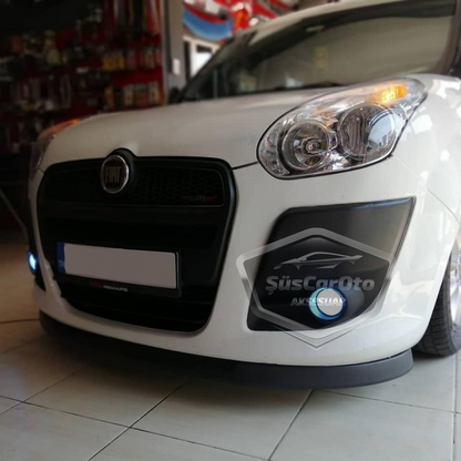 Fiat Doblo D3 2010-2015 Uyumlu Üniversal Astra H lip Esnek Ön Lip 2 Parça Tampon Altı Dil Karlık Ön Ek image 4