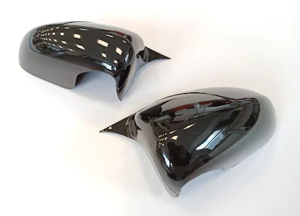 Opel Corsa E 2014-2019 Batman Yarasa Ayna Kapağı Piano Black ABS Plastik image 5