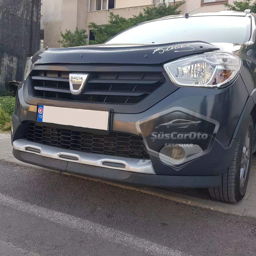 Dacia Dokker 2012-2022 Uyumlu Üniversal Astra H lip Esnek Ön Lip 2 Parça Tampon Altı Dil Karlık Ön Ek image 6