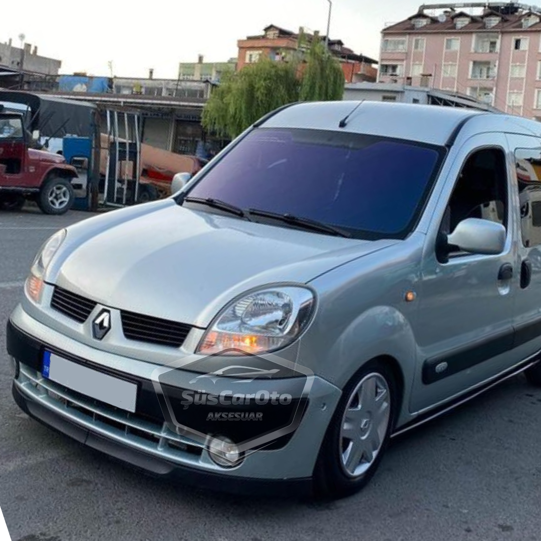 Renault Kangoo 1 1998-2007 Uyumlu Üniversal Astra H lip Esnek Ön Lip 2 Parça Tampon Altı Dil Karlık Ön Ek image 4