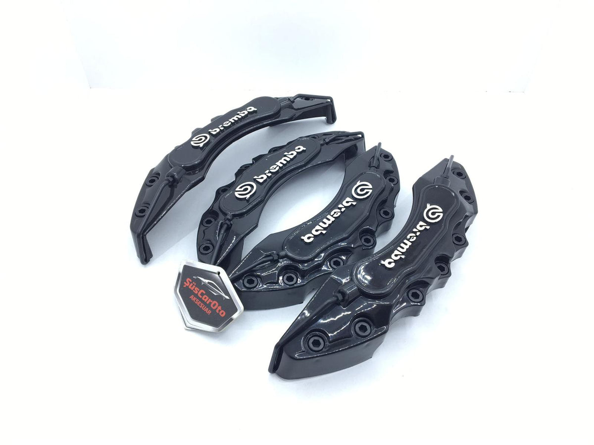 Brembo Fren Kaliper Kapağı 4'lü Set Üniversal 17'' ve Üzeri Siyah image 3